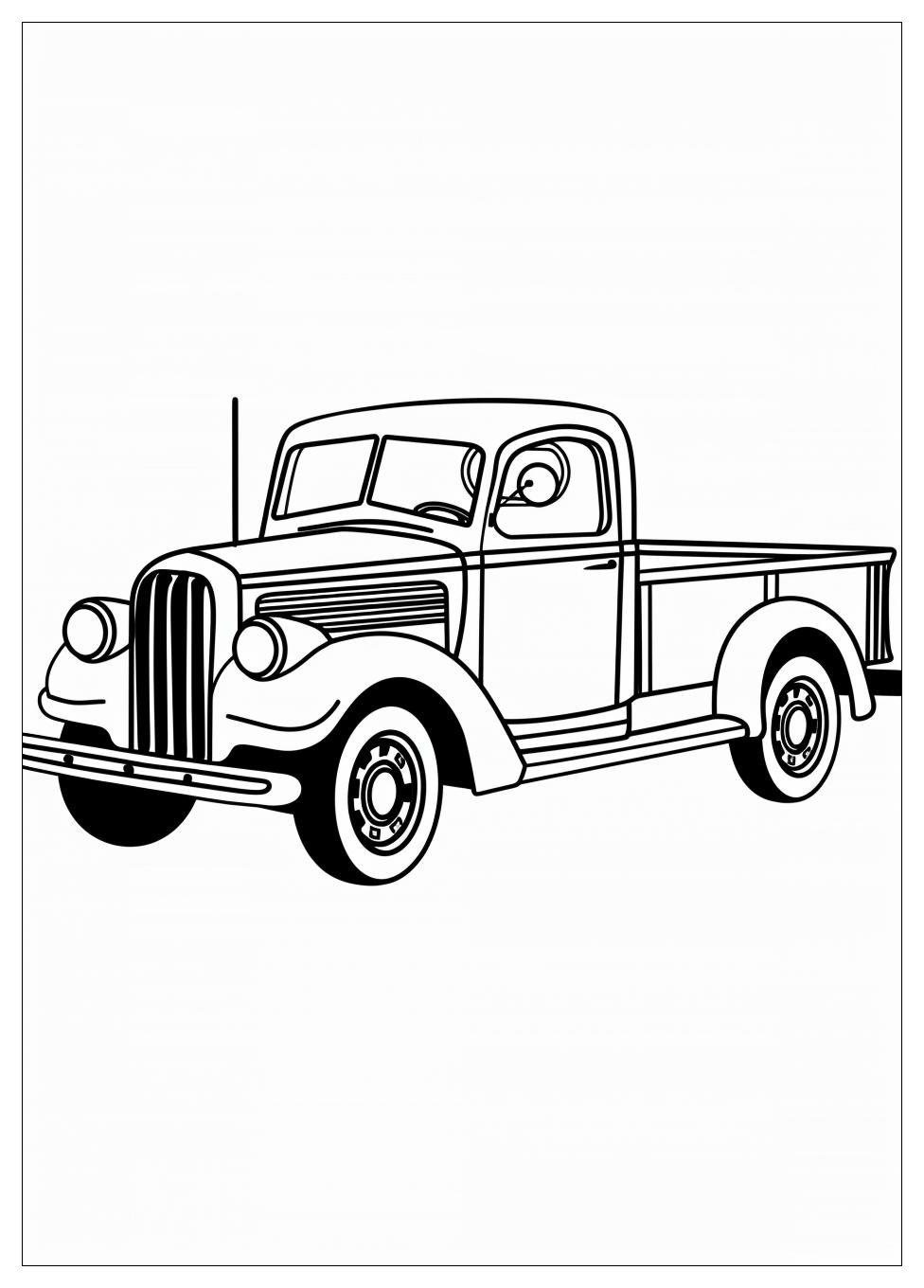 Truck coloring pages-3