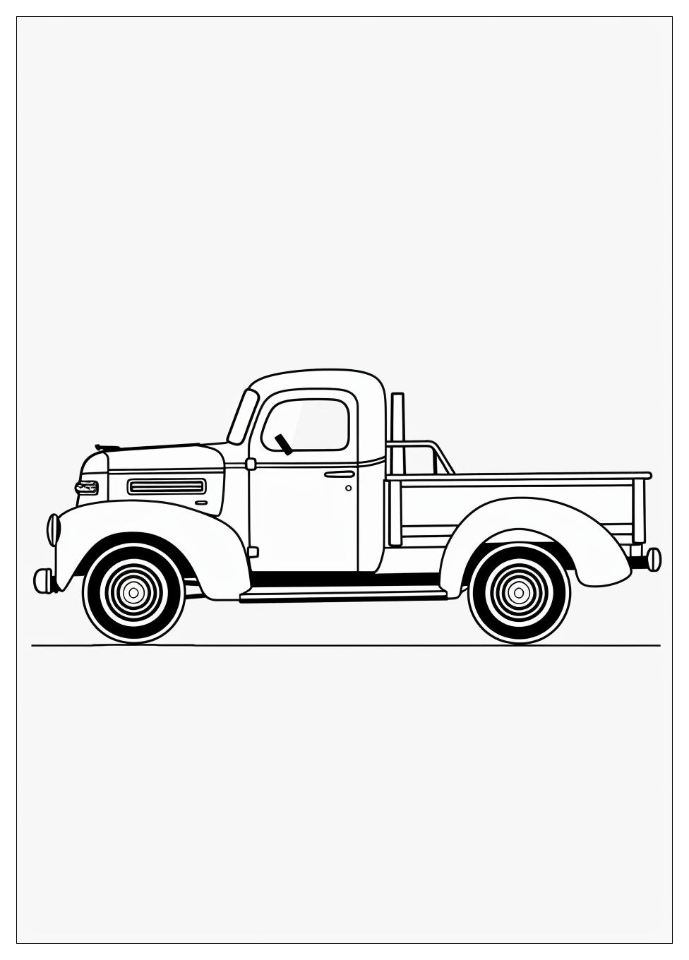 Truck coloring pages-9