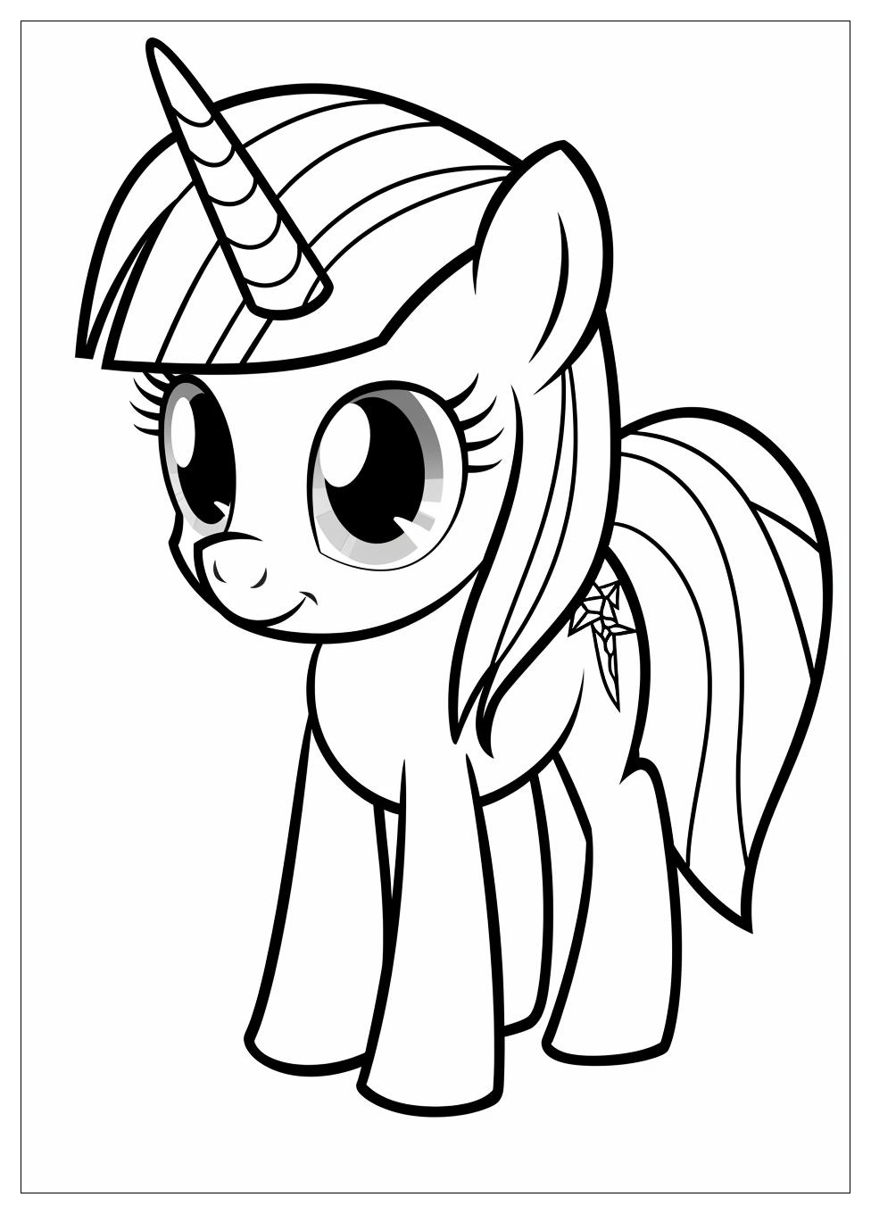 Twilight Sparkle Coloring Pages-15