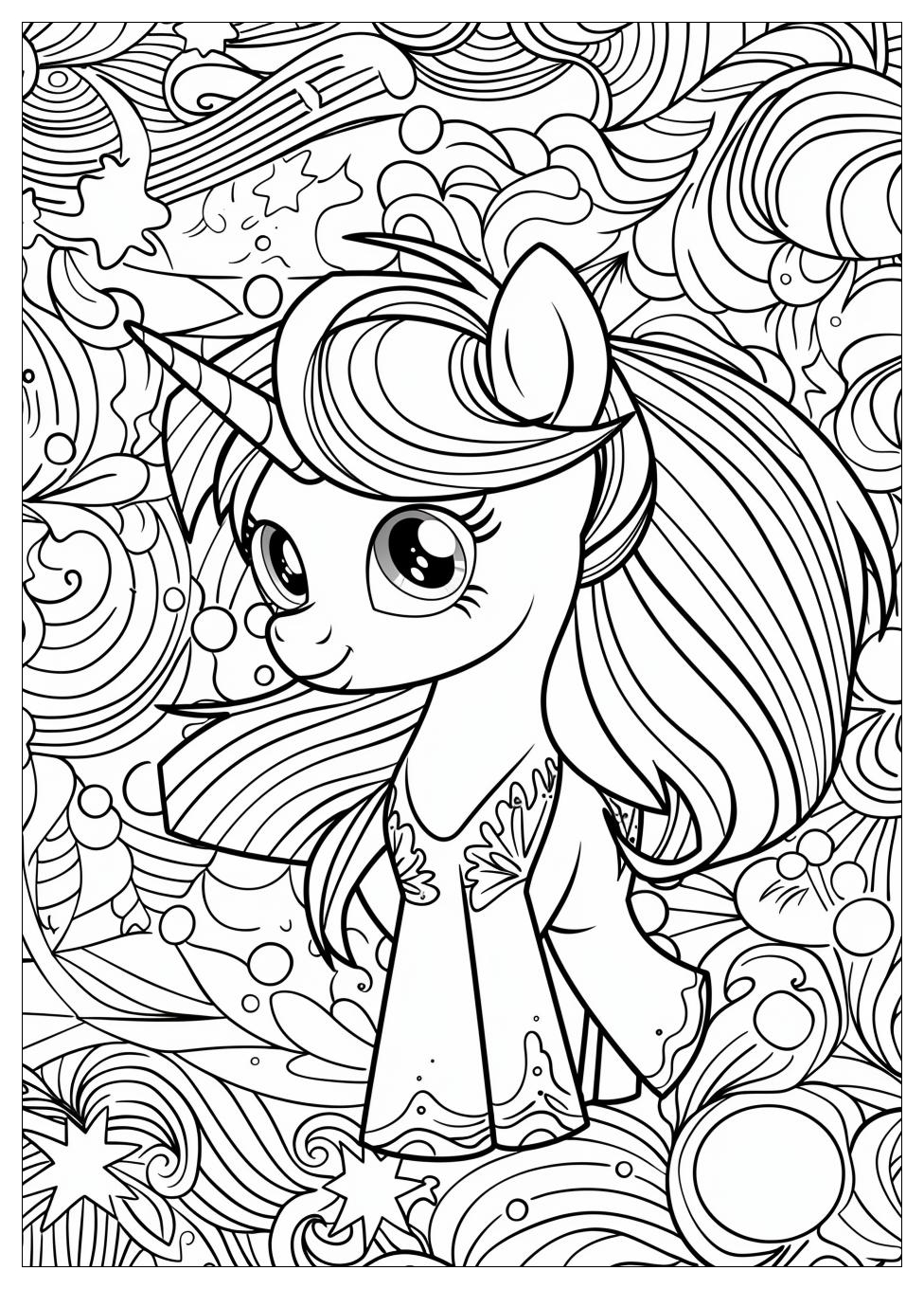 Twilight Sparkle Coloring Pages-4