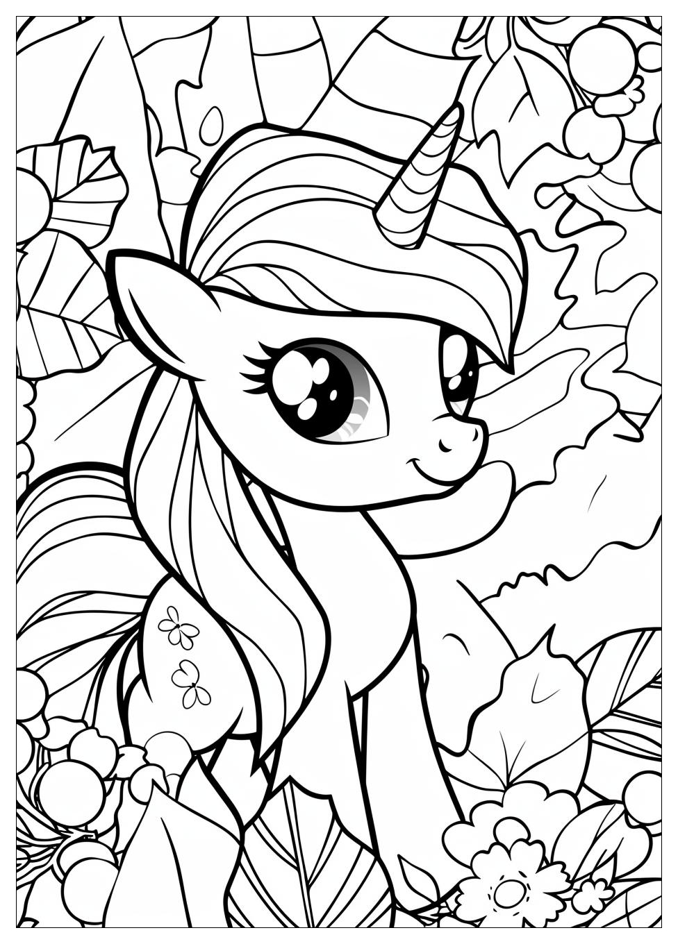 Twilight Sparkle Coloring Pages-5