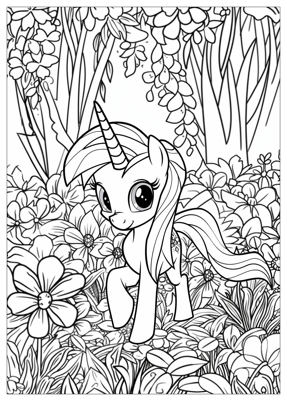 Twilight Sparkle Coloring Pages-9