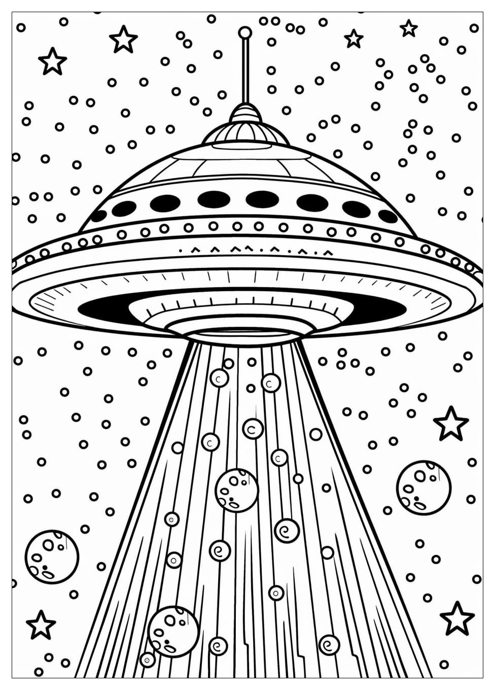 UFO Coloring Pages-18