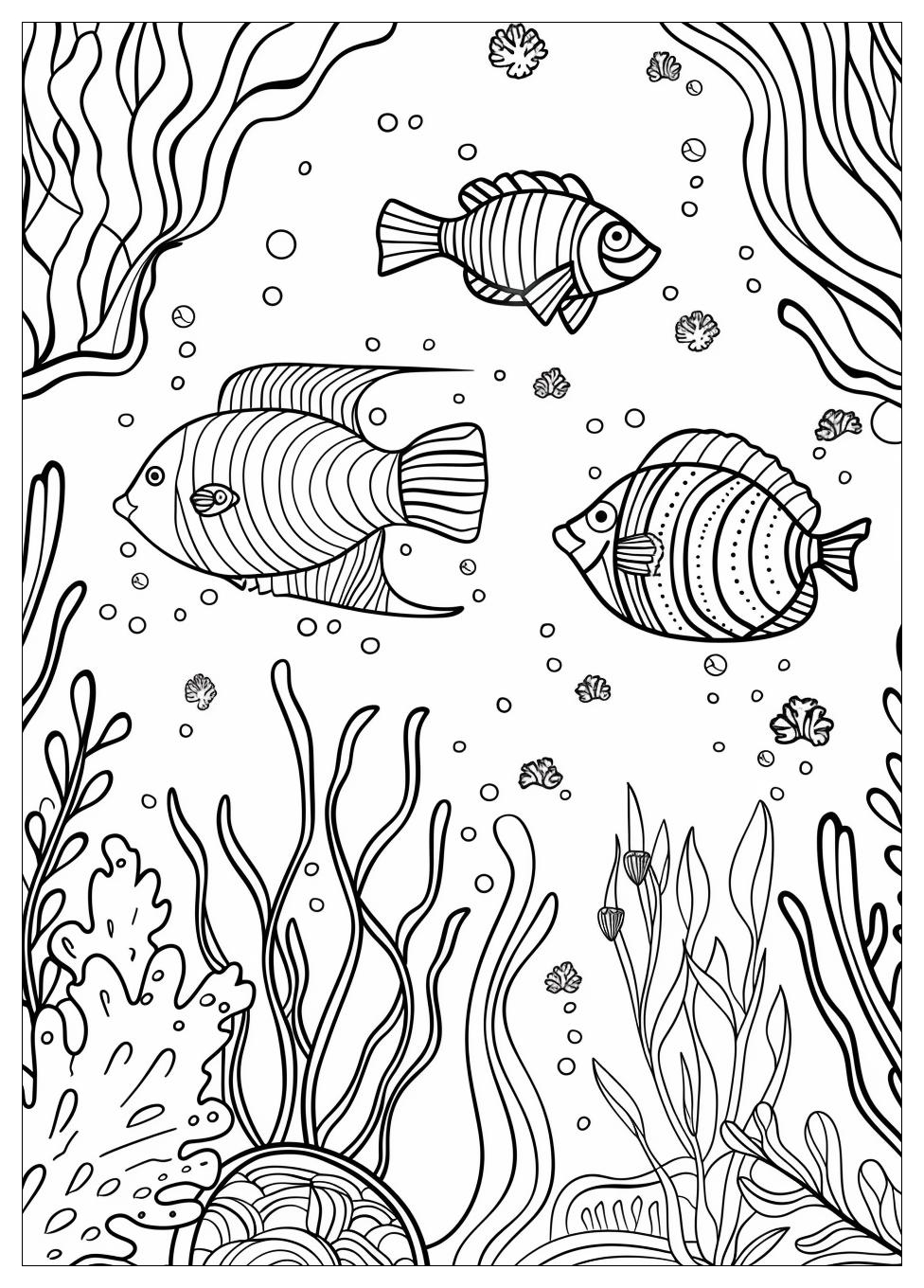 Under The Sea Coloring Pages-11