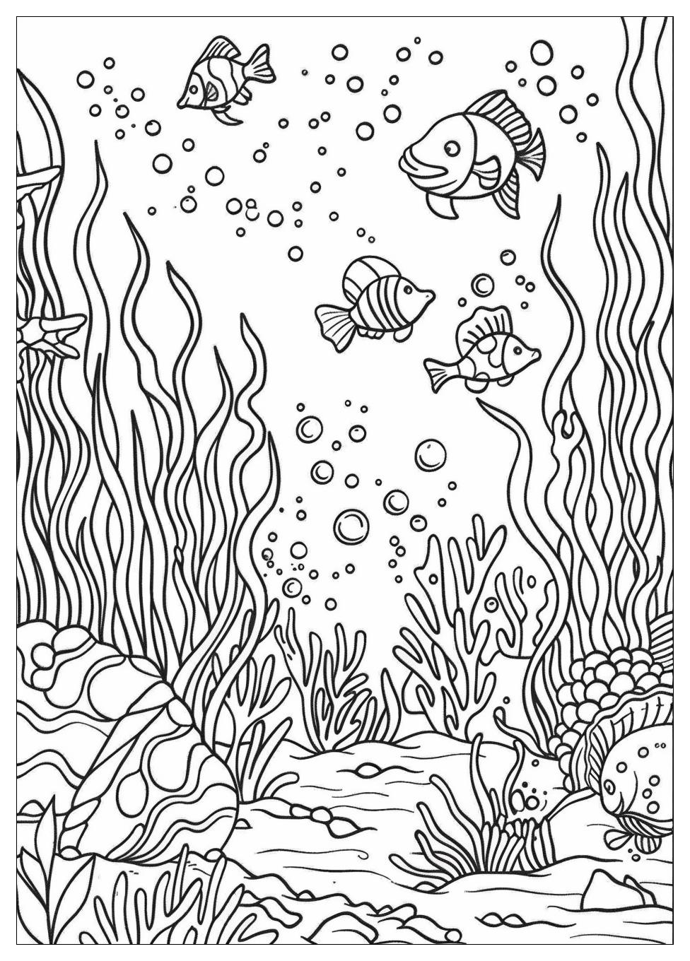 Under The Sea Coloring Pages-12