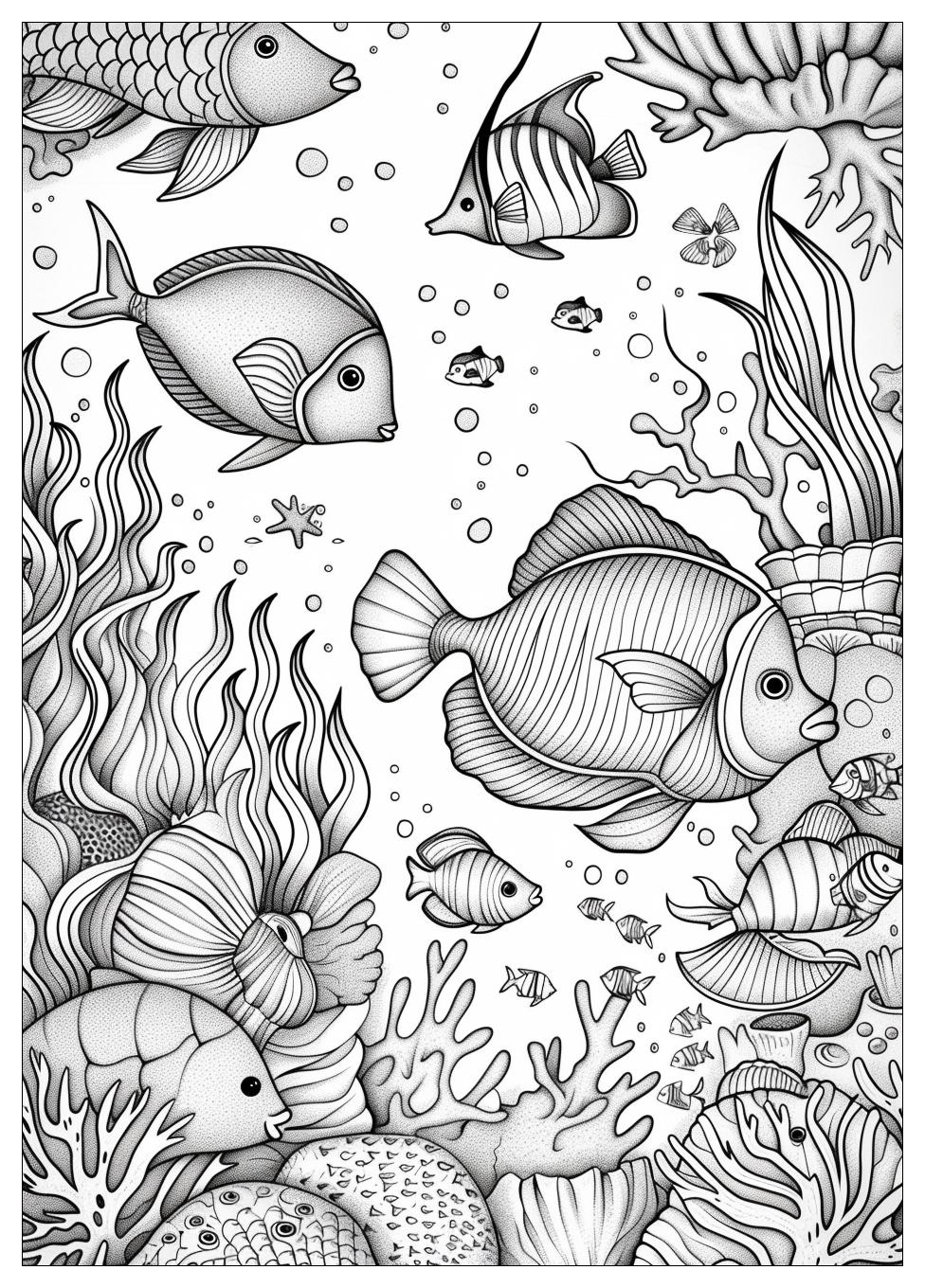 Under The Sea Coloring Pages-13