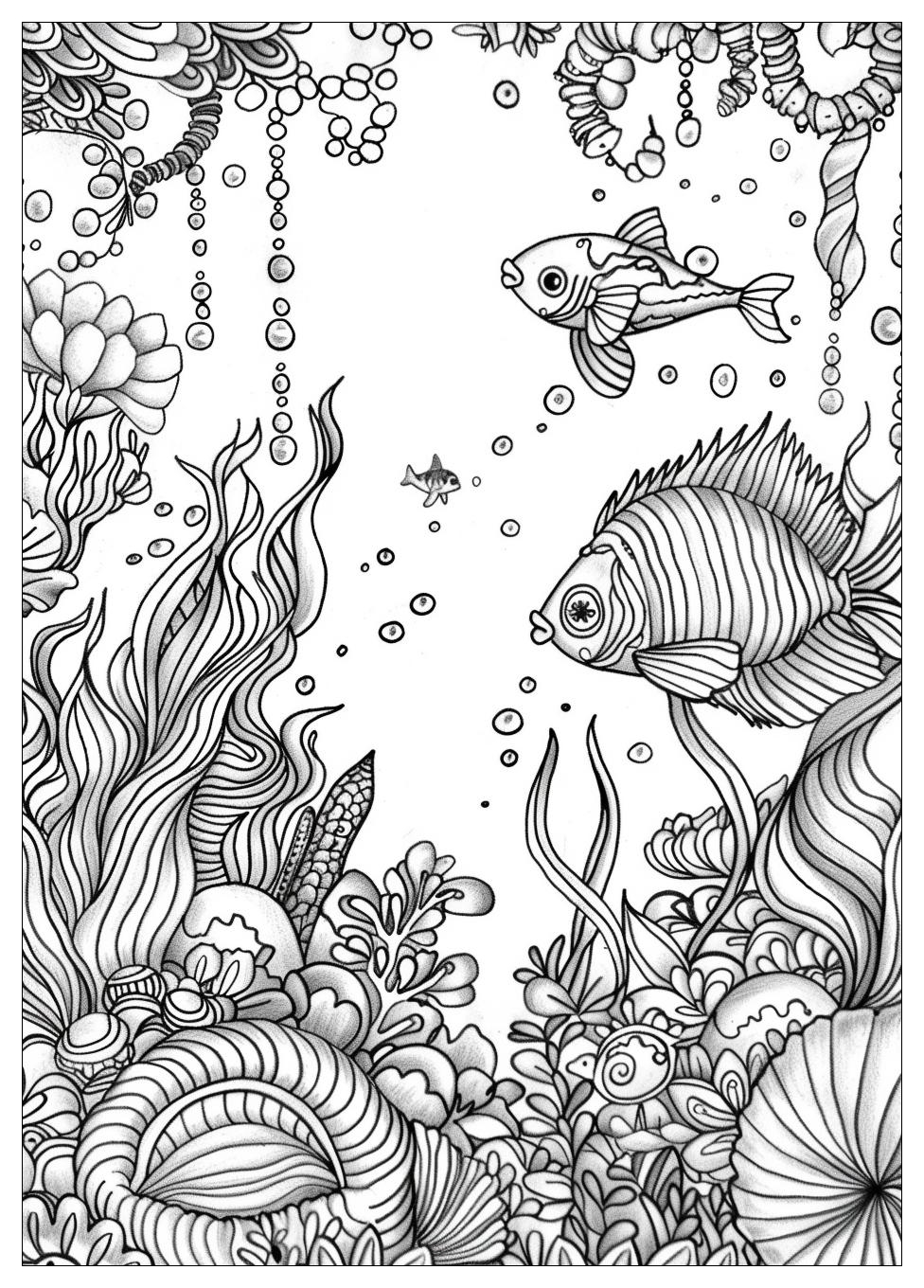 Under The Sea Coloring Pages-14