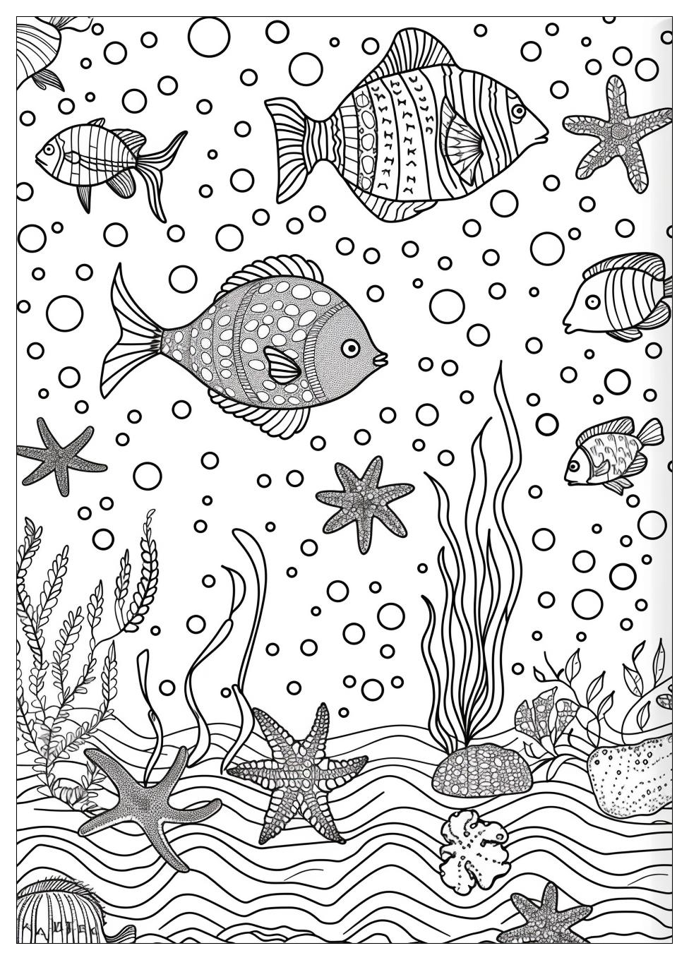 Under The Sea Coloring Pages-15