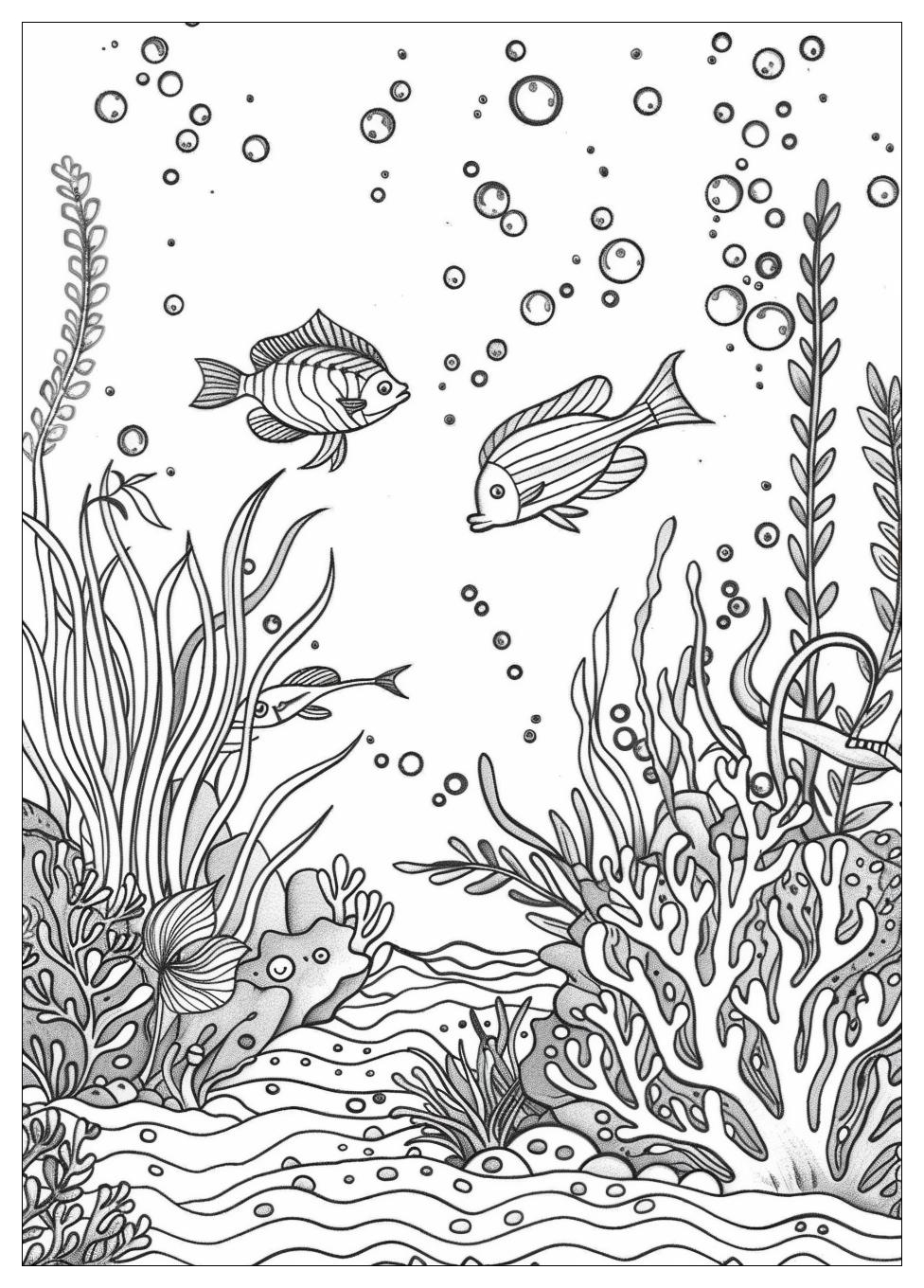 Under The Sea Coloring Pages-18