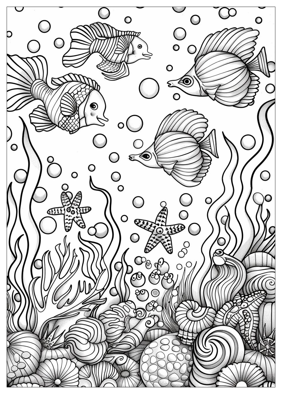 Under The Sea Coloring Pages-19