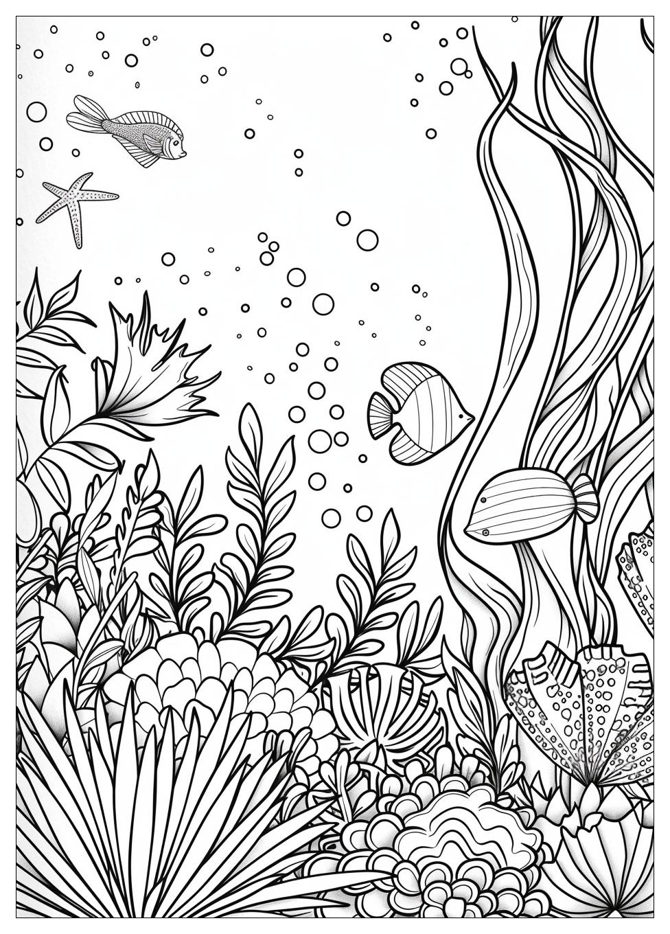 Under The Sea Coloring Pages-20