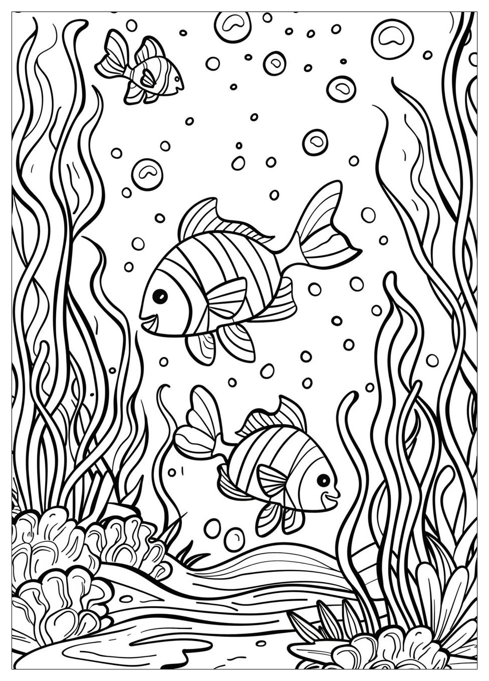 Under The Sea Coloring Pages-7