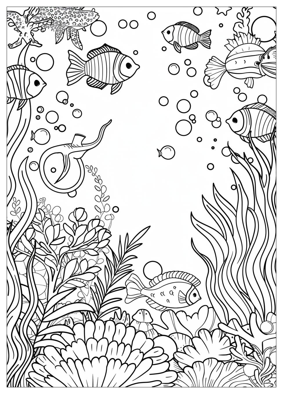 Underwater Coloring Pages-12