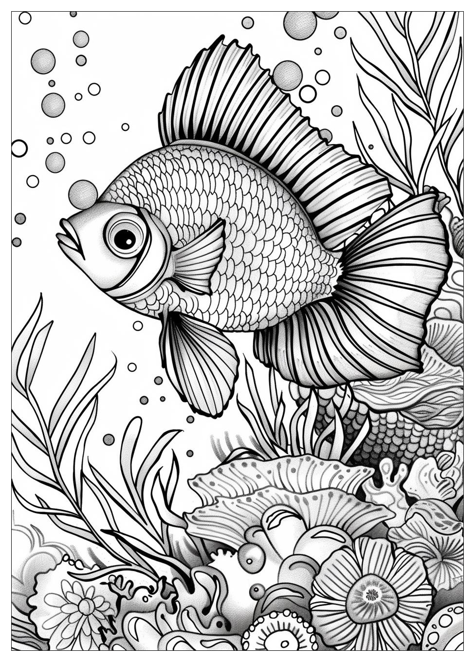 Underwater Coloring Pages-13