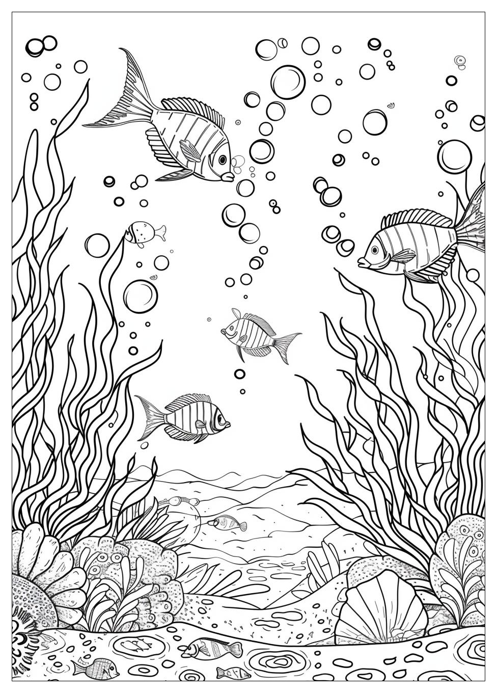 Underwater Coloring Pages-19