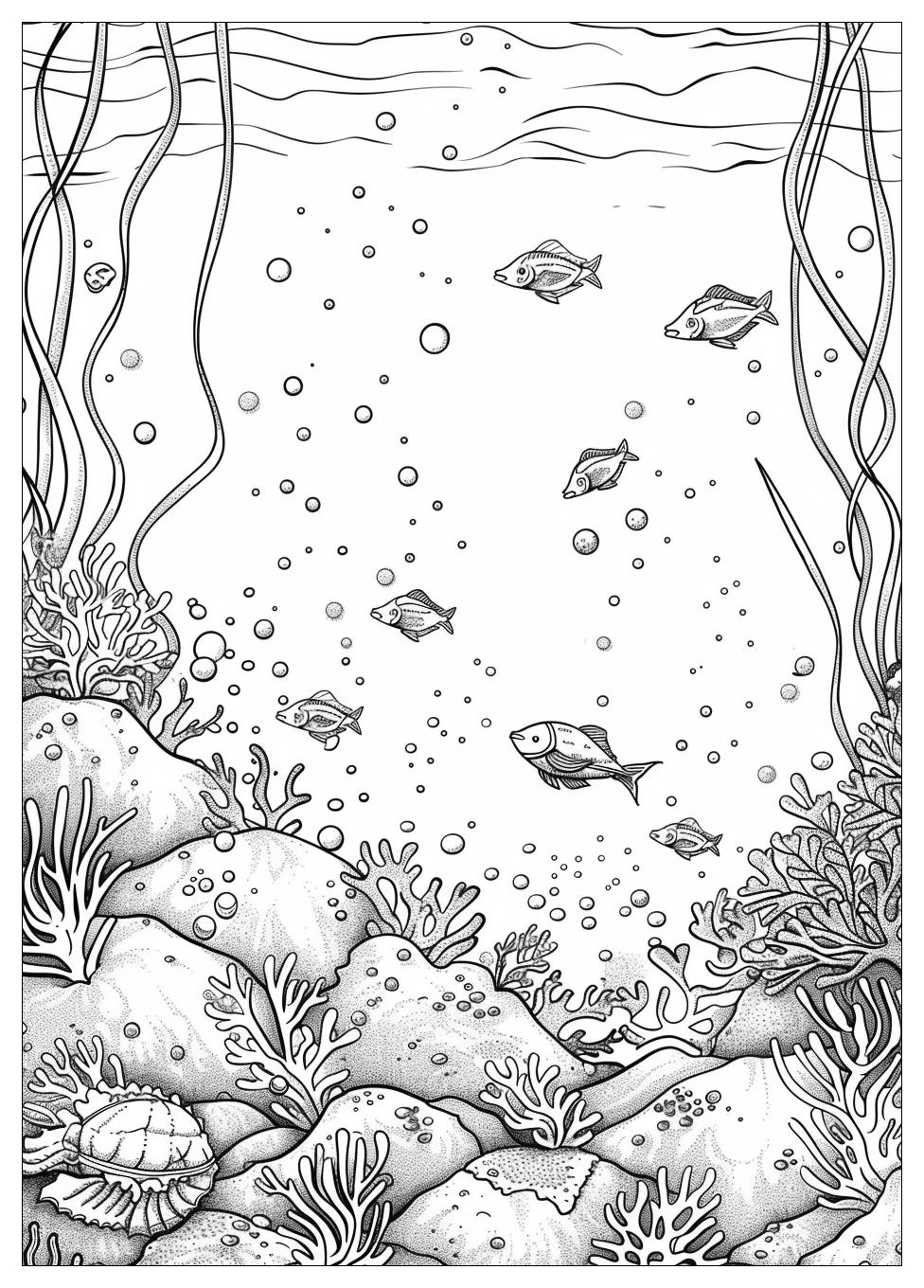 Underwater Coloring Pages-2