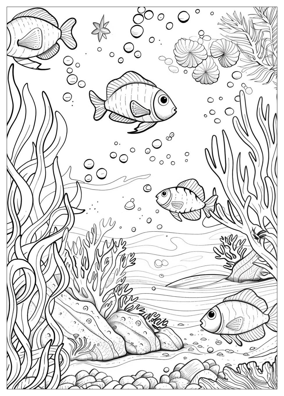 Underwater Coloring Pages-6