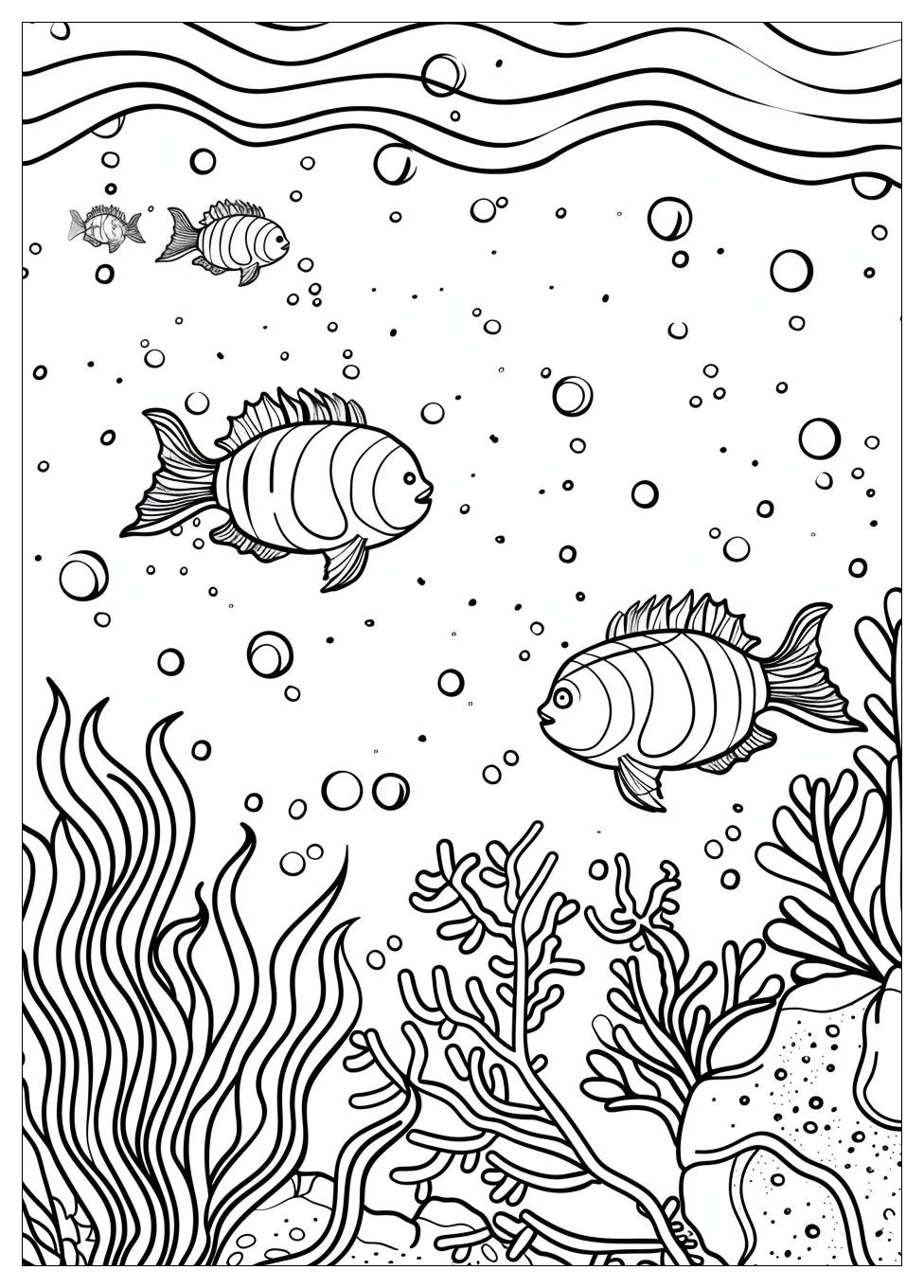 Underwater Coloring Pages-7