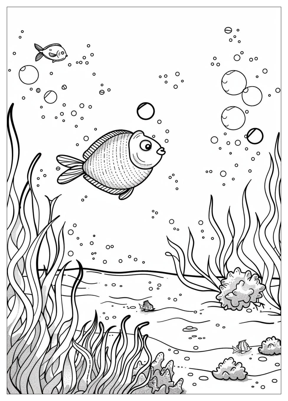 Underwater Coloring Pages-8