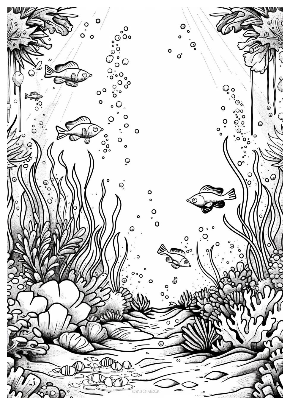 Underwater Coloring Pages-9