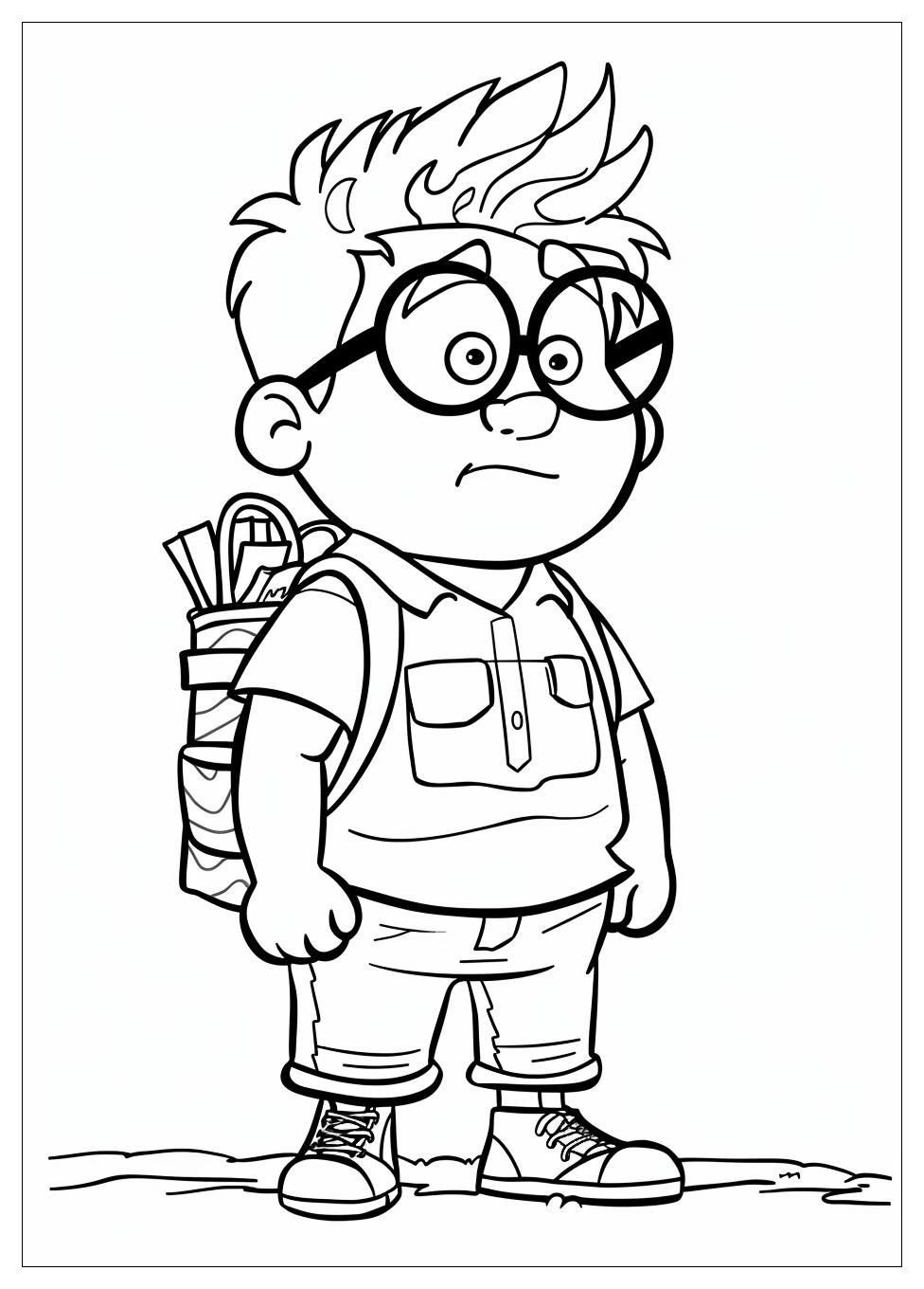 Up Coloring Pages-1