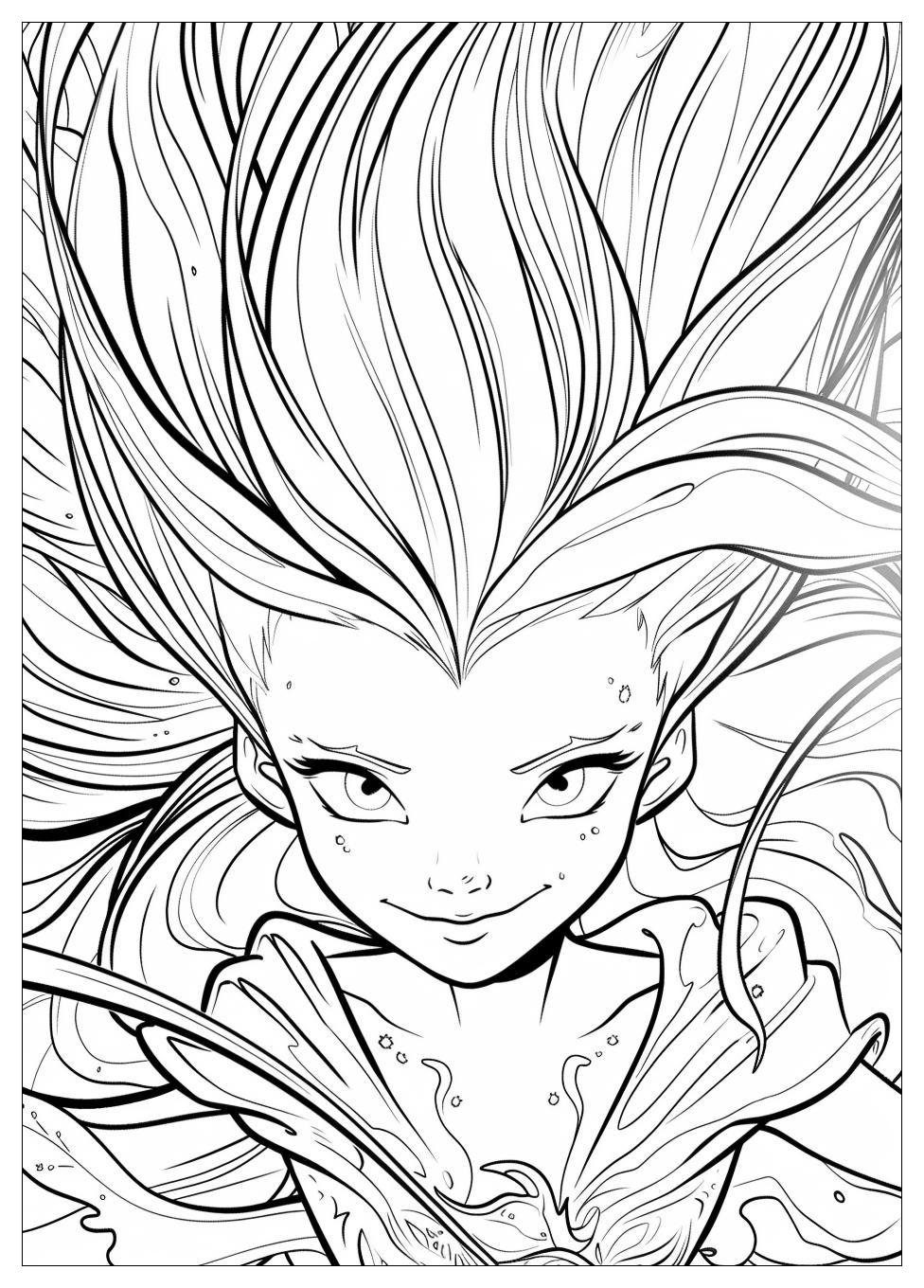 Ursula Coloring Pages-1