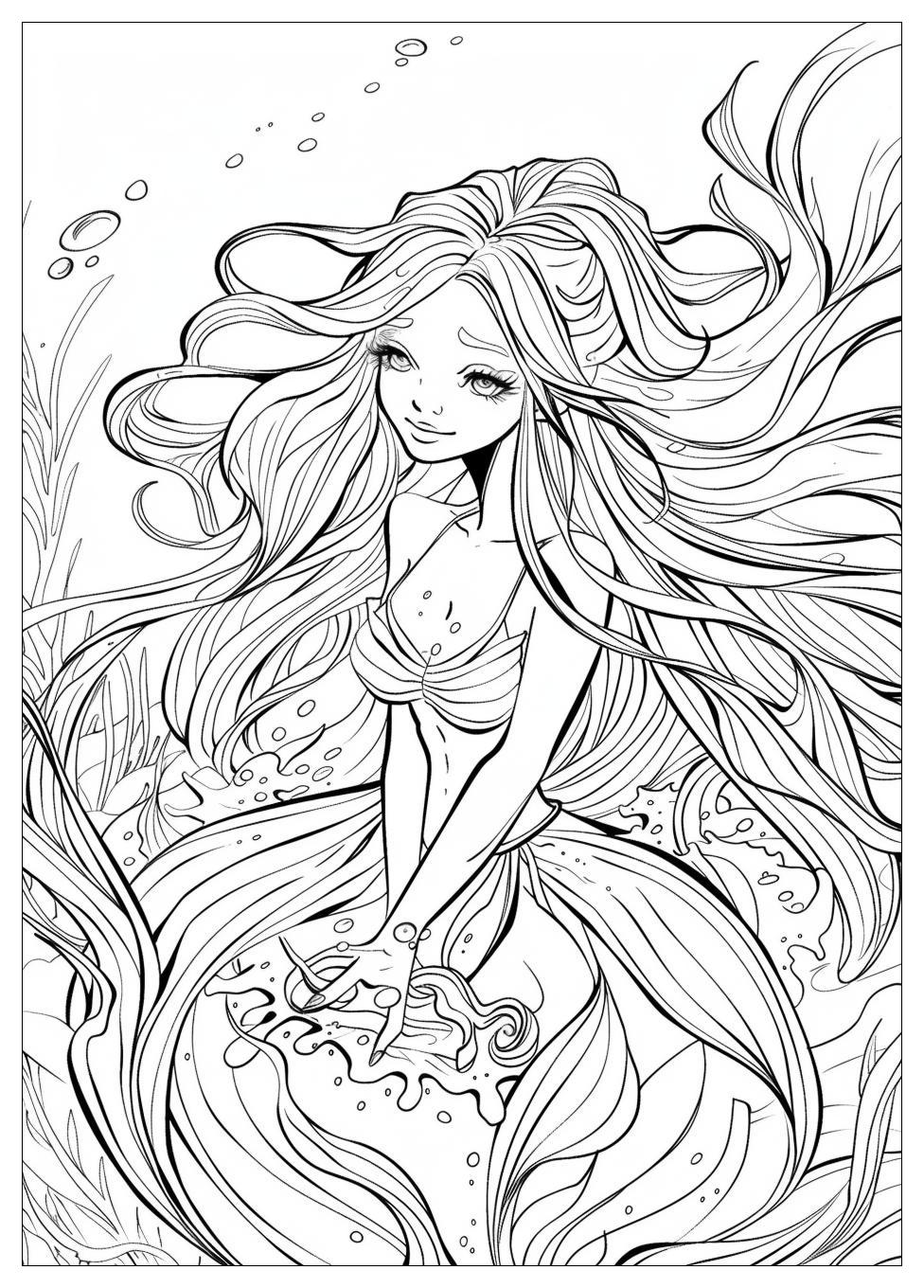 Ursula Coloring Pages-10