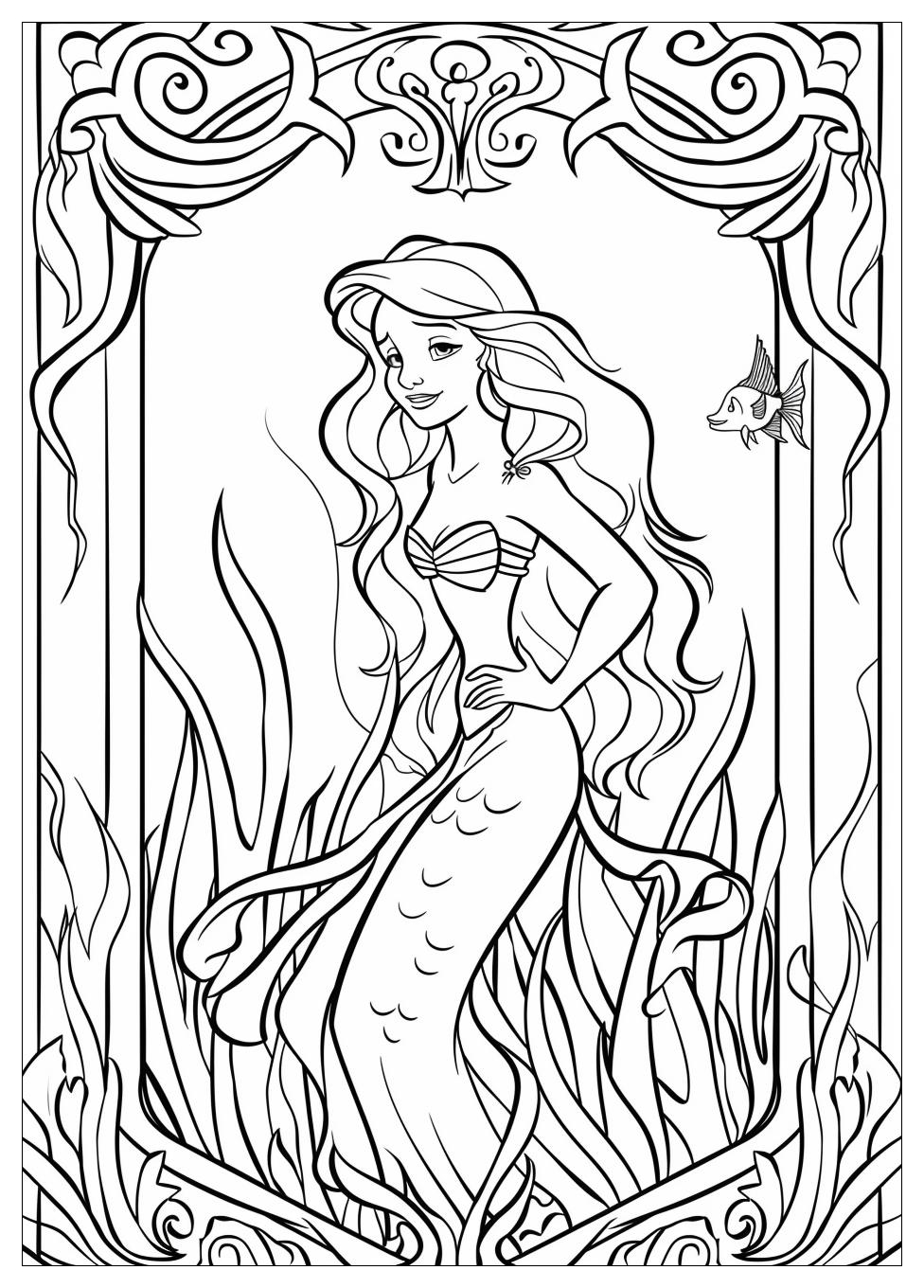 Ursula Coloring Pages-14