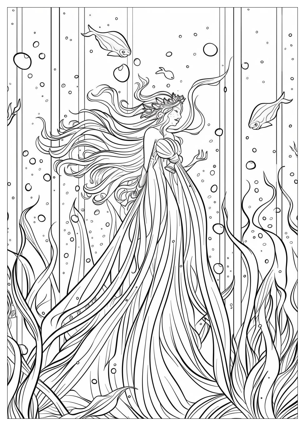 Ursula Coloring Pages-4