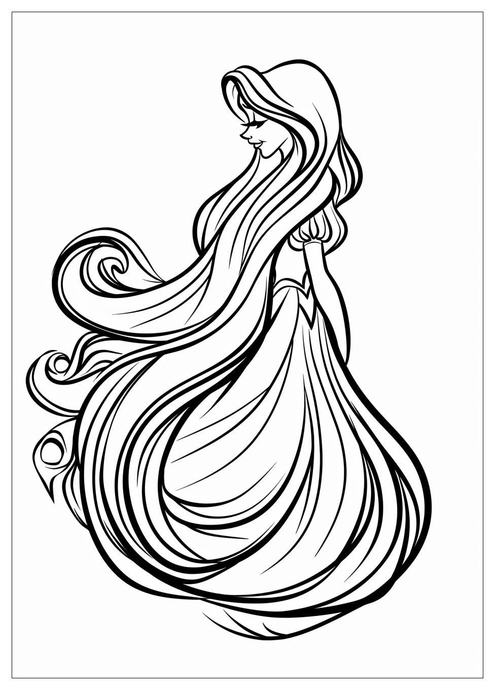 Ursula Coloring Pages-5