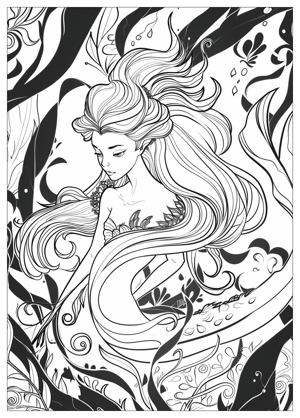 Ursula Coloring Pages-6