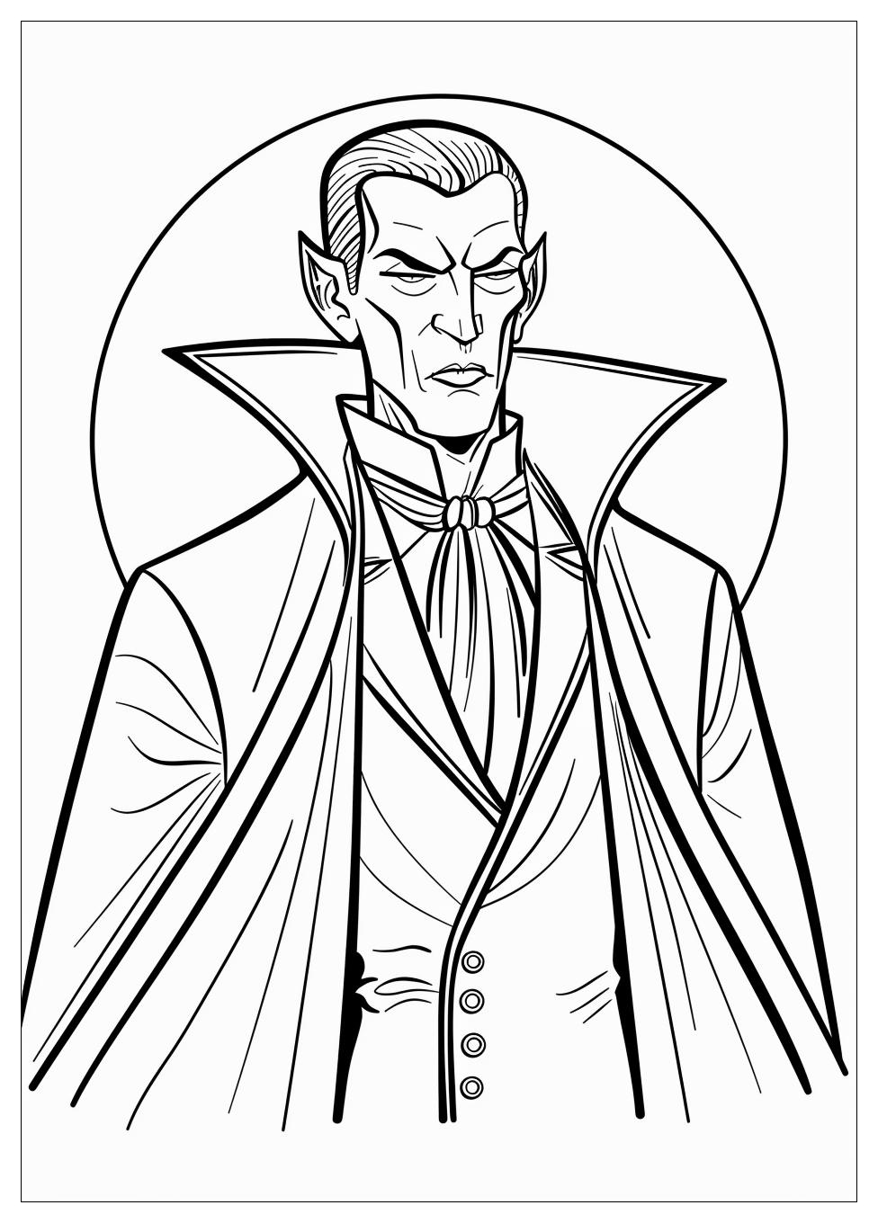 Vampire Coloring Pages-12