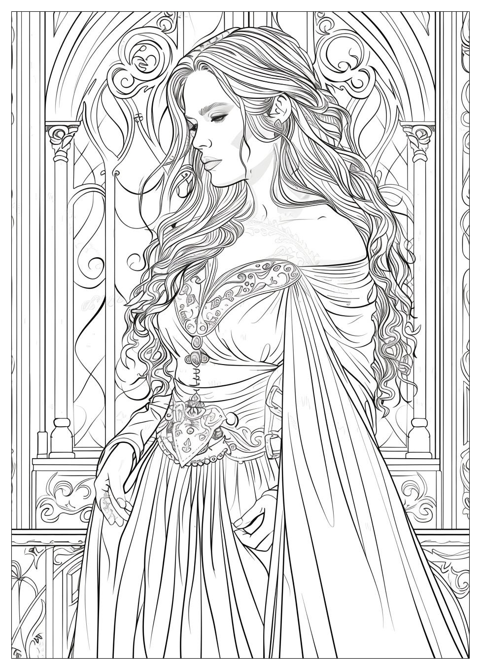 Vampire Coloring Pages-14