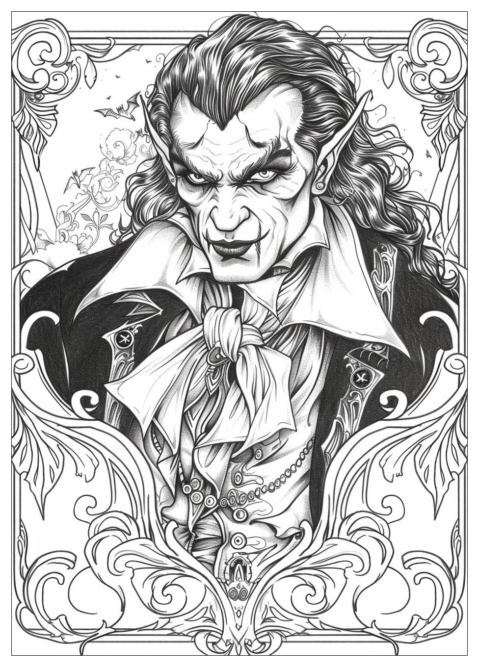 Vampire Coloring Pages-15