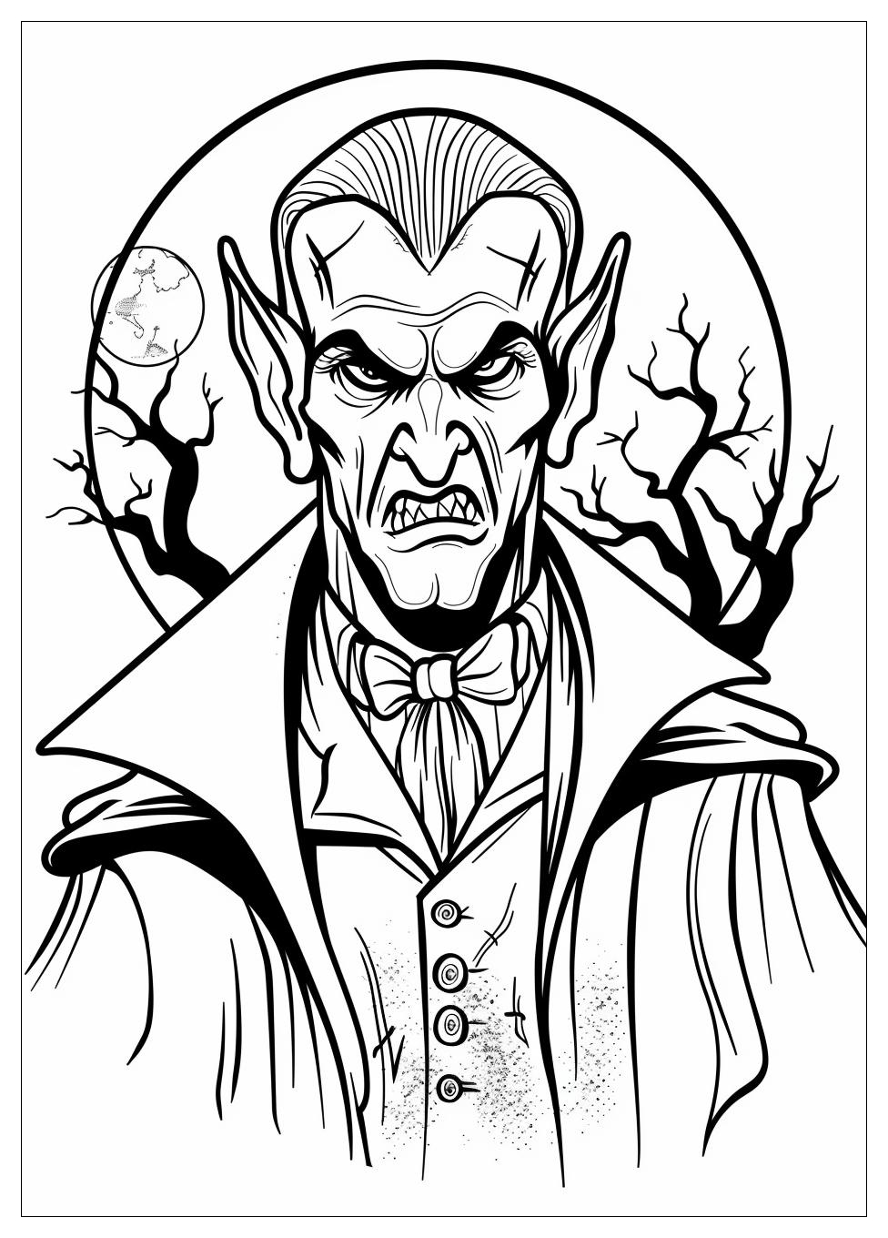 Vampire Coloring Pages-2