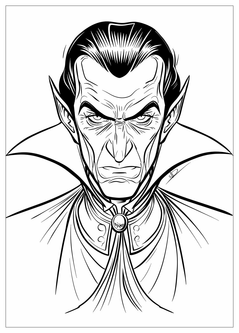 Vampire Coloring Pages-7