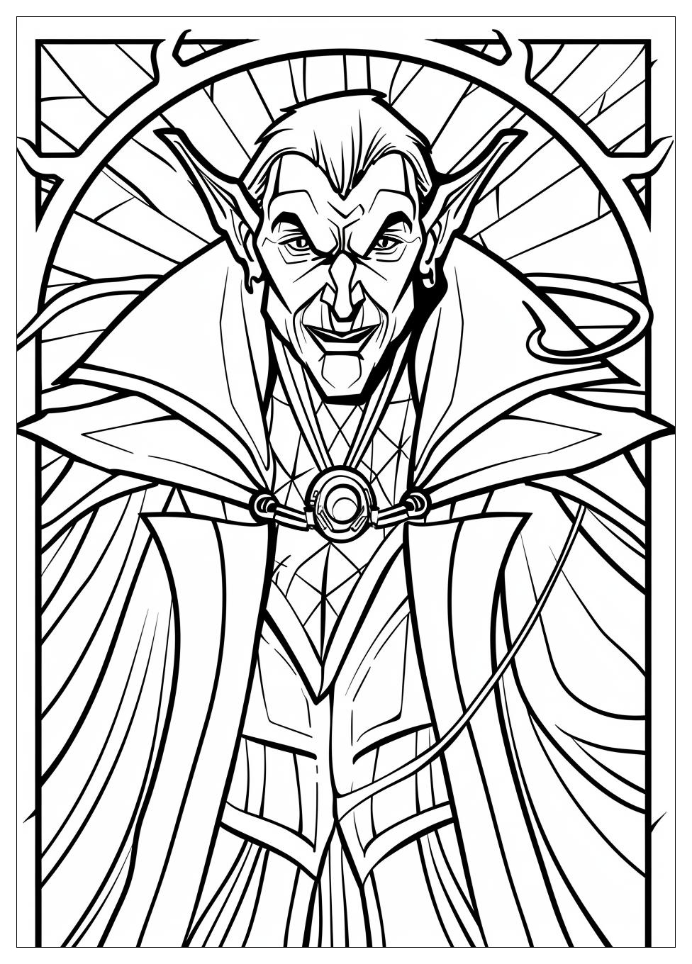 Vampire Coloring Pages-8