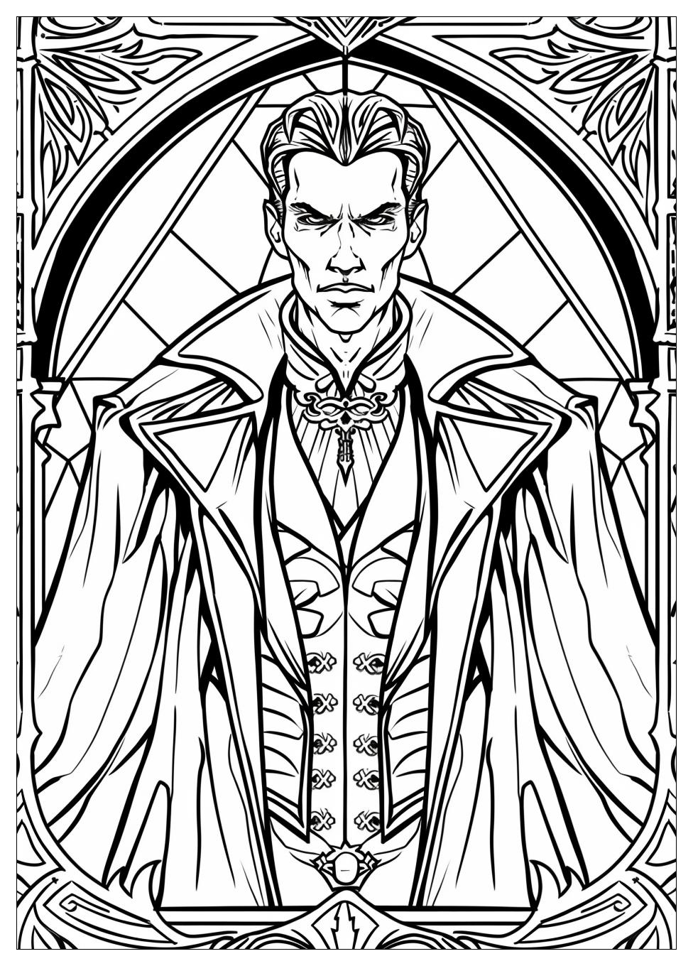 Vampire Coloring Pages-9