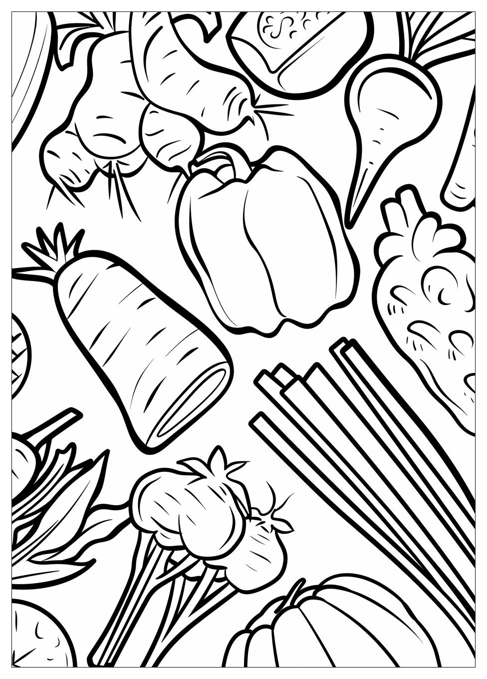 Vegetable Coloring Pages-10