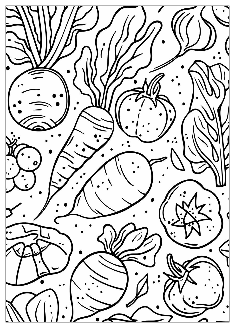 Vegetable Coloring Pages-11