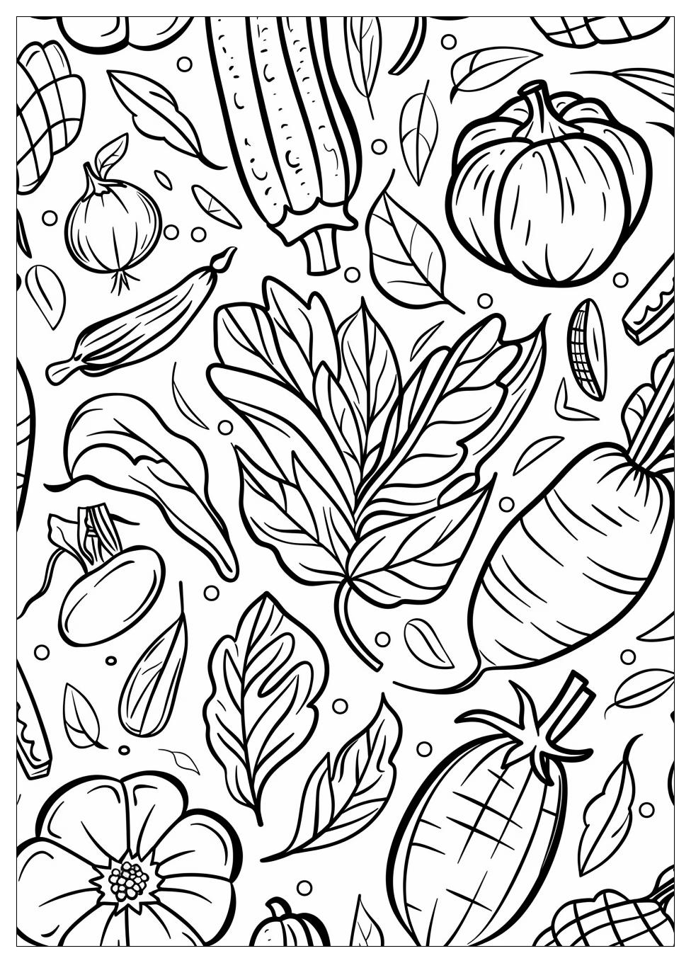 Vegetable Coloring Pages-16