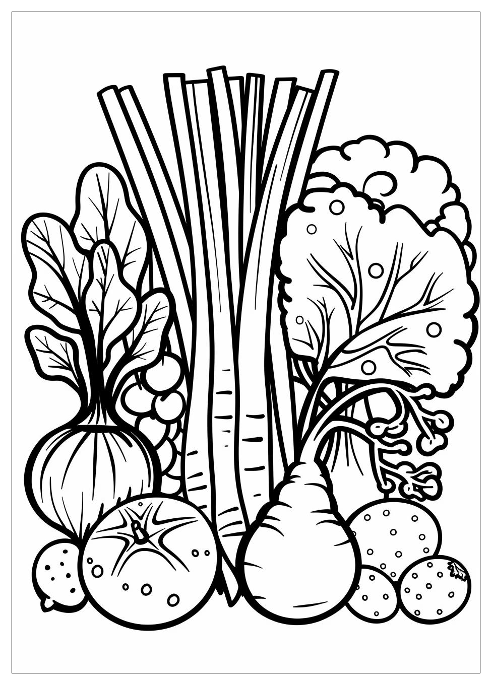 Vegetable Coloring Pages-3