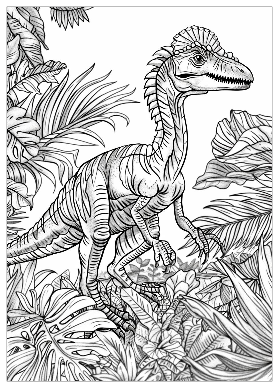 Velociraptor Coloring Pages-20