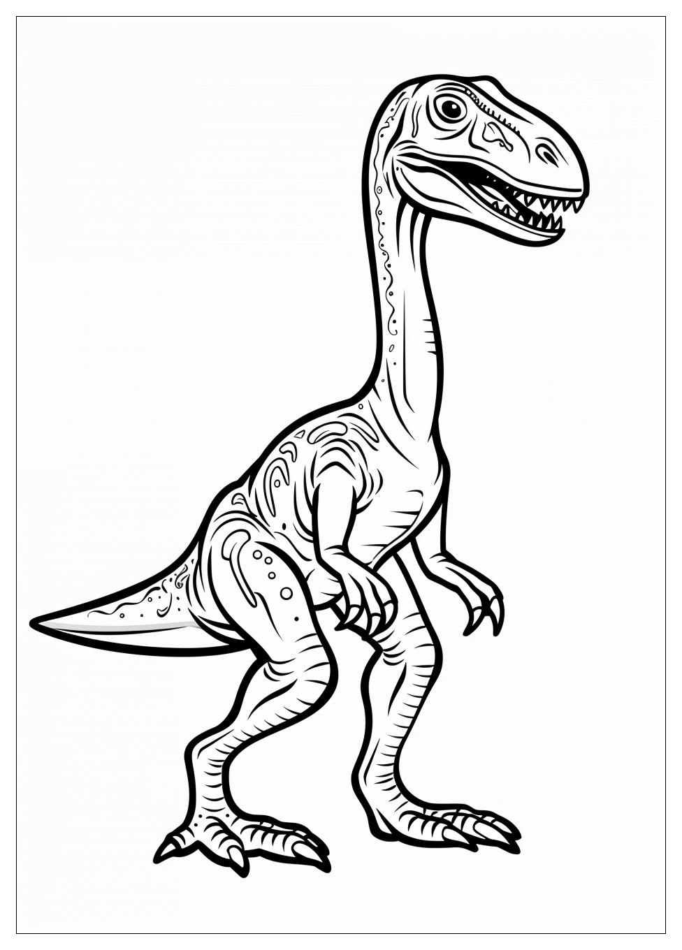 Velociraptor Coloring Pages-3