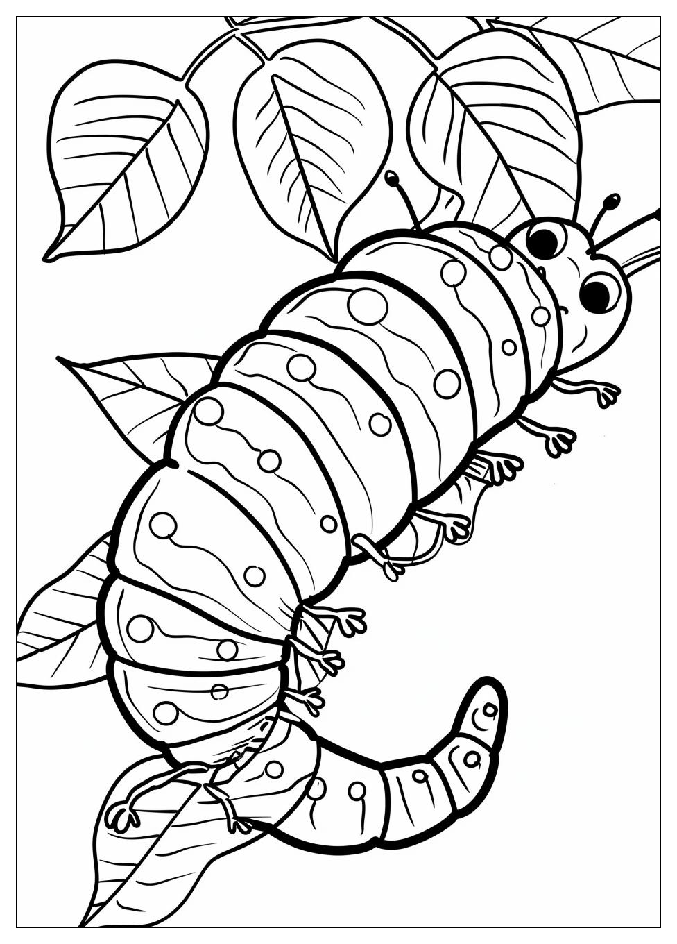 Very Hungry Caterpillar Coloring Pages-11