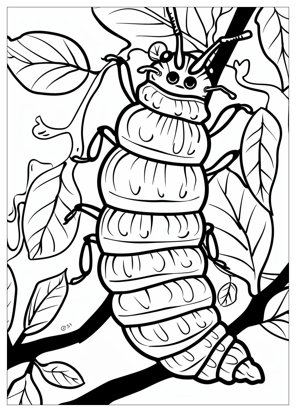 Very Hungry Caterpillar Coloring Pages-12