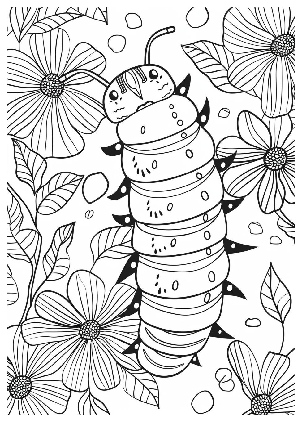 Very Hungry Caterpillar Coloring Pages-14