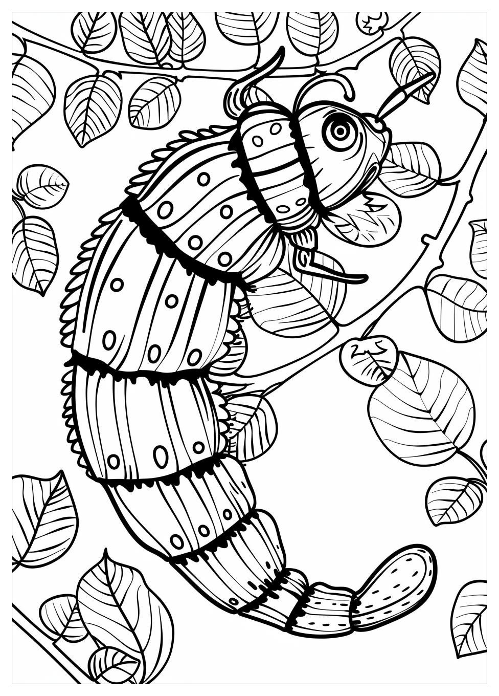 Very Hungry Caterpillar Coloring Pages-19