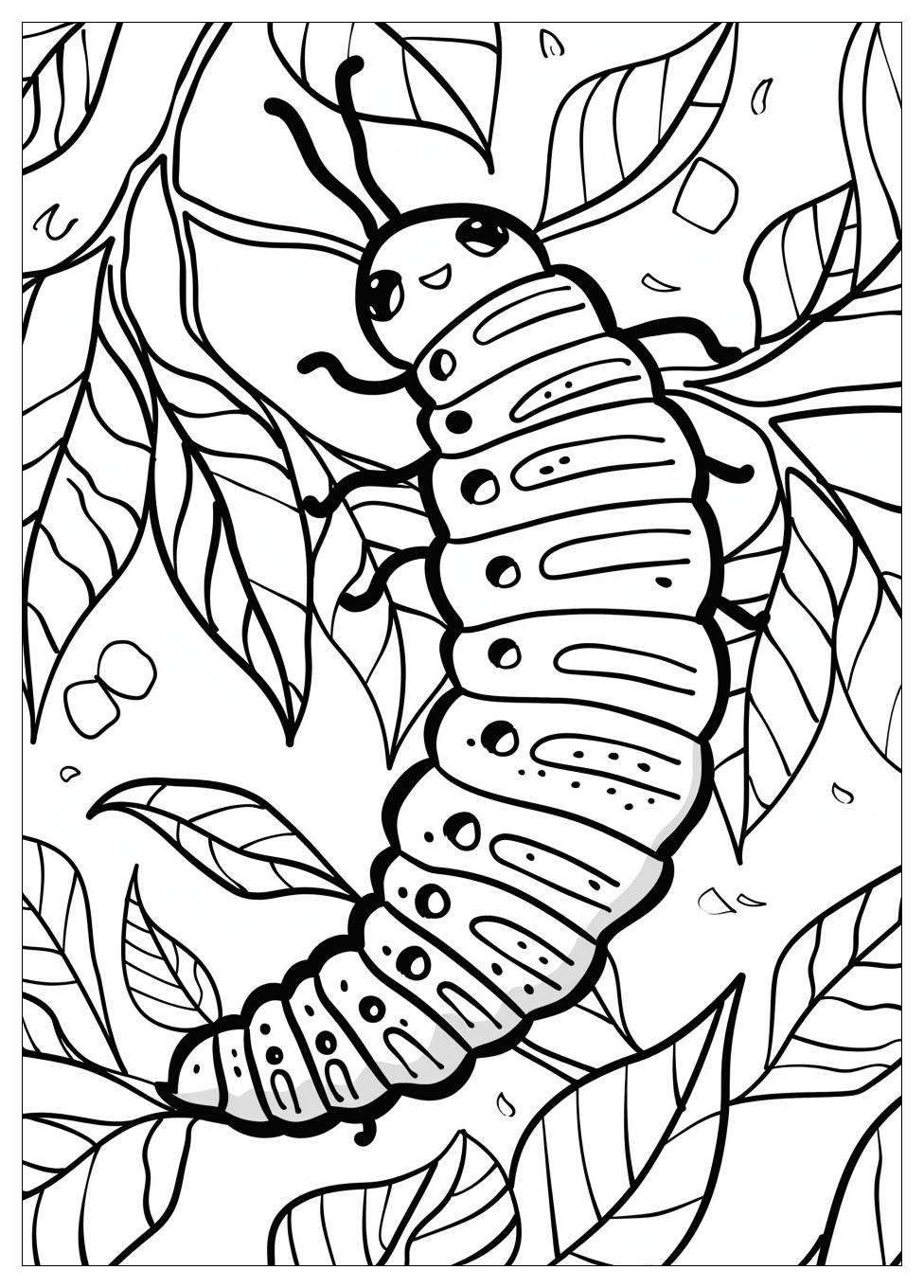 Very Hungry Caterpillar Coloring Pages-2