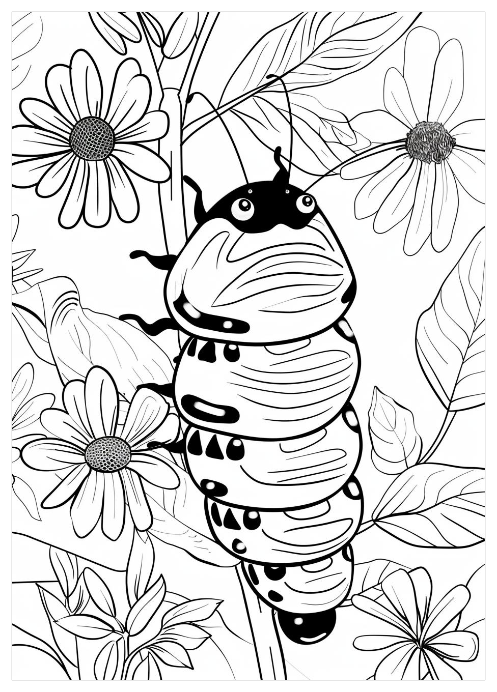 Very Hungry Caterpillar Coloring Pages-3